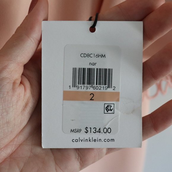 Peachy Pink Fitted Bell Sleeve Dress | 083 - Picture 4 of 5